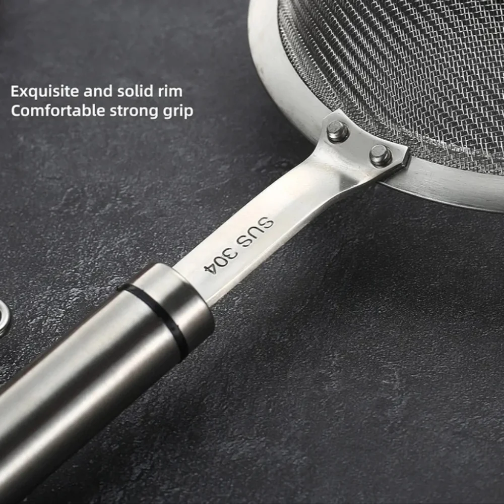 Sunwukin 304 Stainless Steel Mesh Strainer Brand New